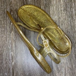 Jimmy Choo jelly sandals